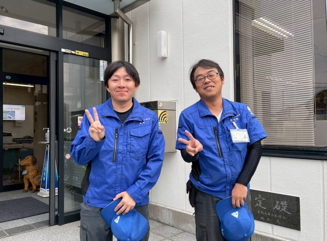 Nさん　Sさん　体操当番一年間おつかれさまでした